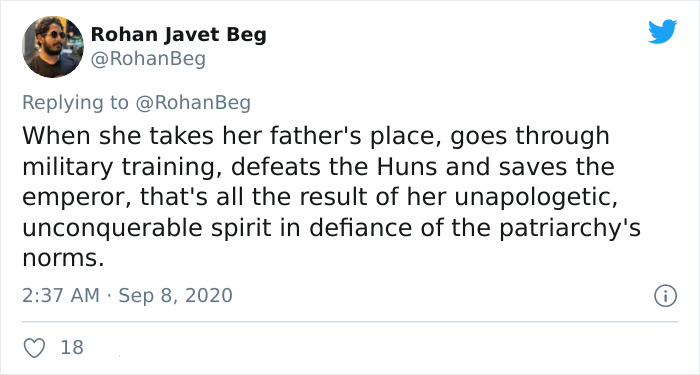 Guy On Twitter Points Out Why Disney’s Mulan (2020) Is Effectively Chinese Propaganda Guy On Twitter Points Out Why Disney’s Mulan (2020) Is Effectively Chinese Propaganda