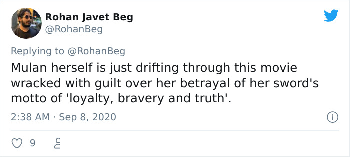 Guy On Twitter Points Out Why Disney&rsquo;s Mulan (2020) Is Effectively Chinese Propaganda