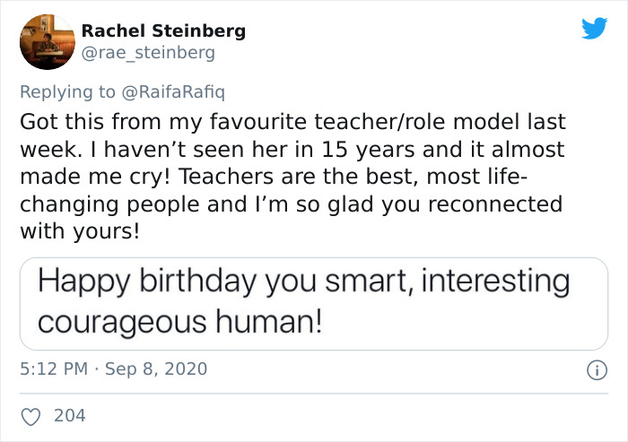  'I’ve Always Wanted To Find Her And Thank Her Because Gosh, I Love Her': Woman Tracks Down Her Favorite High School Teacher On Twitter And Leaves People In Tears