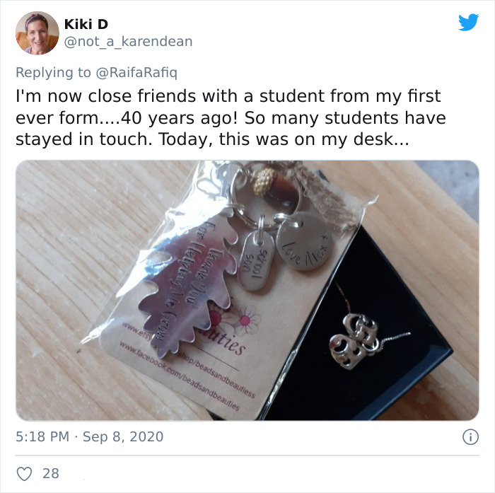 'I’ve Always Wanted To Find Her And Thank Her Because Gosh, I Love Her': Woman Tracks Down Her Favorite High School Teacher On Twitter And Leaves People In Tears 'I’ve Always Wanted To Find Her And Thank Her Because Gosh, I Love Her': Woman Tracks Down Her Favorite High School Teacher On Twitter And Leaves People In Tears