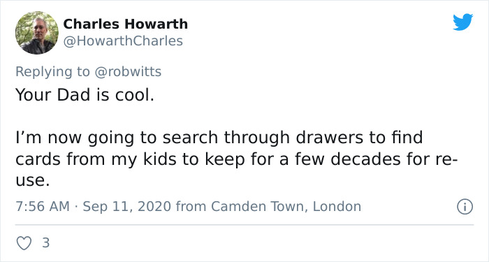 This Dad&rsquo;s Revenge Birthday Card After 28 Years Goes Viral