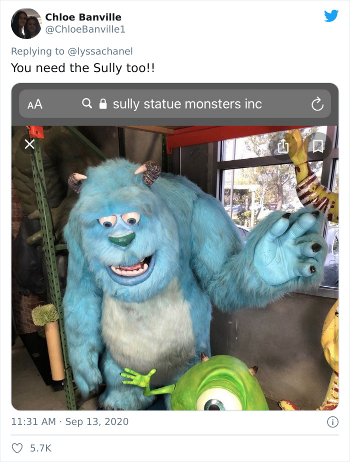 'He Will Be Mine': College Student Writes A Heartfelt Letter To A Guy Who Has A Mike Wazowski Statue In His Front Yard, He Gives It As A Gift 'He Will Be Mine': College Student Writes A Heartfelt Letter To A Guy Who Has A Mike Wazowski Statue In His Front Yard, He Gives It As A Gift