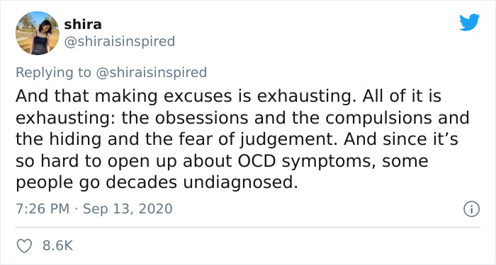 After Getting Tired Of People Misinterpreting It In The Media, Twitter User Explains What It’s Really Like To Live With OCD After Getting Tired Of People Misinterpreting It In The Media, Twitter User Explains What It’s Really Like To Live With OCD