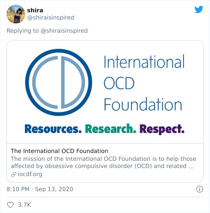 After Getting Tired Of People Misinterpreting It In The Media, Twitter User Explains What It’s Really Like To Live With OCD After Getting Tired Of People Misinterpreting It In The Media, Twitter User Explains What It’s Really Like To Live With OCD