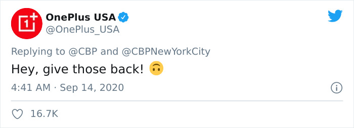 U.S. Customs Confiscates 2,000 Pieces Of "Counterfeit Apple AirPods," Turns Out They're Actually Made By OnePlus U.S. Customs Confiscates 2,000 Pieces Of "Counterfeit Apple AirPods," Turns Out They're Actually Made By OnePlus