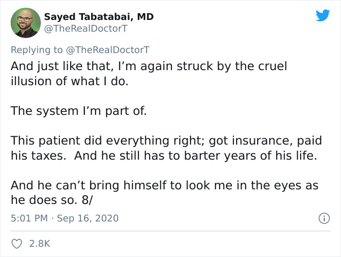 'I Only Need To Stick Around 4 Or 5 More Years': Doctor Shows How Horrific The US Healthcare System Is 'I Only Need To Stick Around 4 Or 5 More Years': Doctor Shows How Horrific The US Healthcare System Is