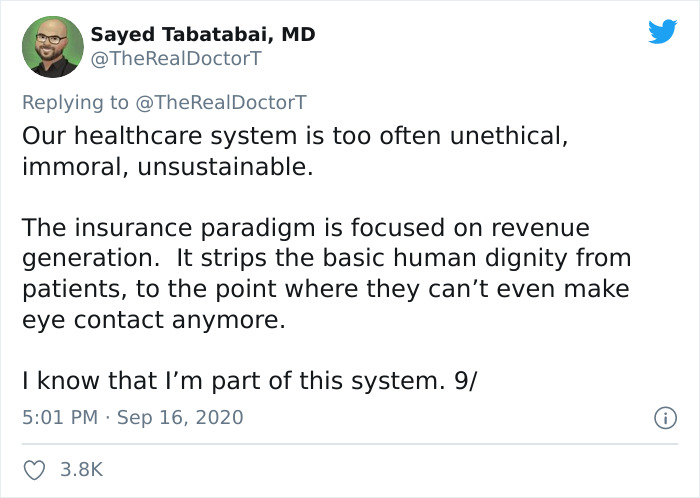 'I Only Need To Stick Around 4 Or 5 More Years': Doctor Shows How Horrific The US Healthcare System Is
