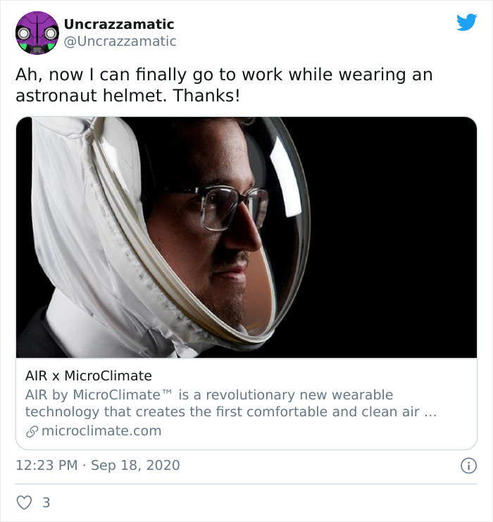 Someone Designed This Bizarre $199 Coronavirus Protection Helmet And People Are Confused Someone Designed This Bizarre $199 Coronavirus Protection Helmet And People Are Confused
