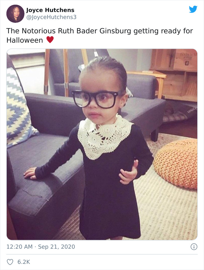 Parents Are Dressing Up Their Daughters As Ruth Bader Ginsburg Because She Was 'Everything [They] Should Strive For'