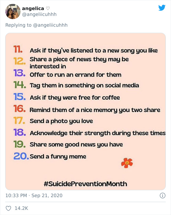 Woman Lists 50 Ways In Which You Can Reach Out To Someone Without Asking 'How Are You' And Many People Find It Helpful Woman Lists 50 Ways In Which You Can Reach Out To Someone Without Asking 'How Are You' And Many People Find It Helpful