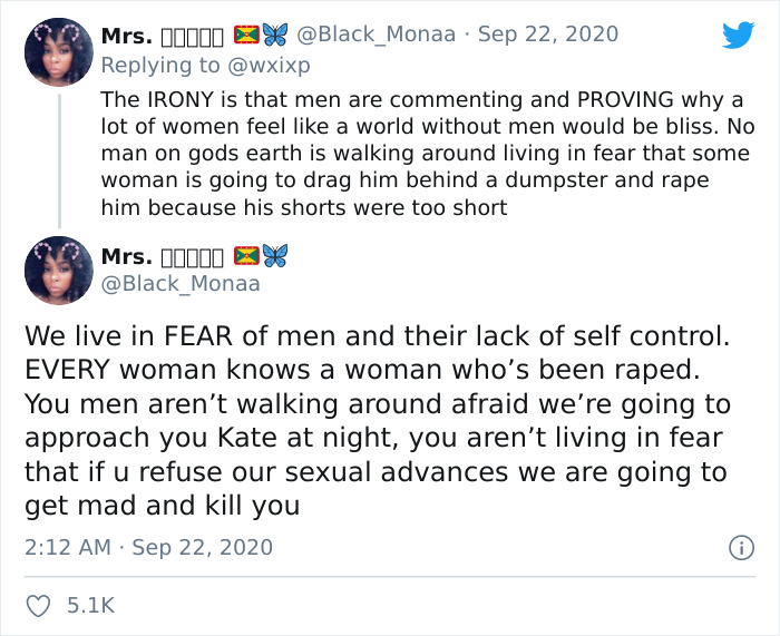 18 Saddening Replies To The Question ‘What Would You Do If There Were No Men On Earth For 24 Hours’ Shared On TikTok 18 Saddening Replies To The Question ‘What Would You Do If There Were No Men On Earth For 24 Hours’ Shared On TikTok