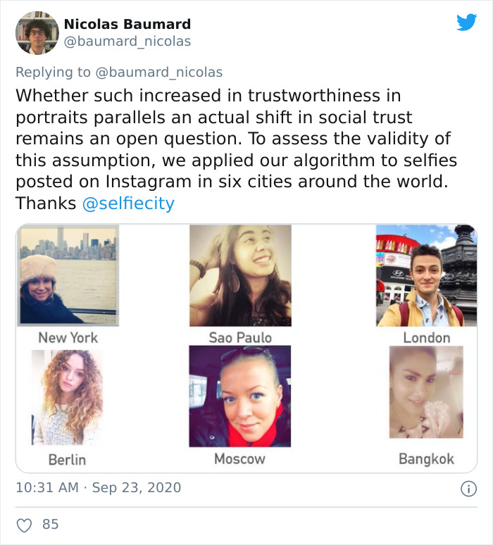 New AI Tells If A Person Is Perceived As 'Trustworthy' Based On Their Face And Some People Find It Problematic New AI Tells If A Person Is Perceived As 'Trustworthy' Based On Their Face And Some People Find It Problematic