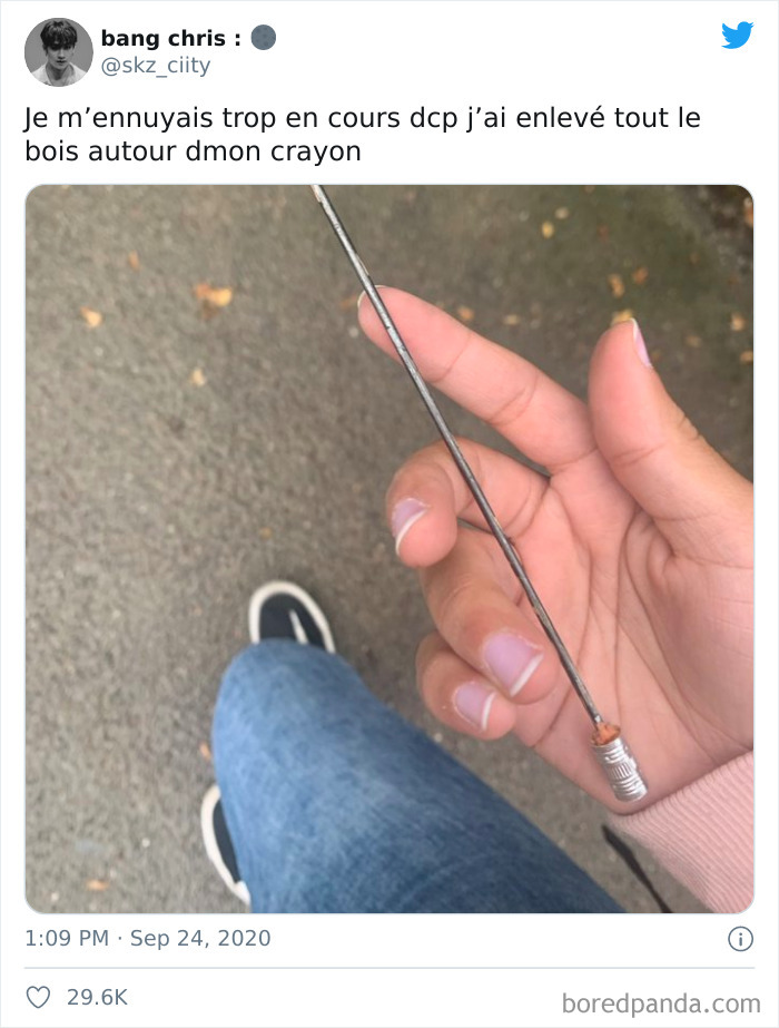 Pencil Lead Without The Wood Covering