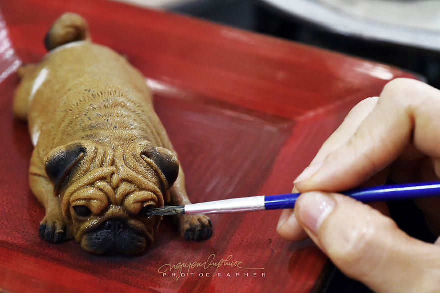 For Mid-Autumn Festival, We Made These Puppy Cakes For Our Daughter Instead Of Traditional Ones For Mid-Autumn Festival, We Made These Puppy Cakes For Our Daughter Instead Of Traditional Ones