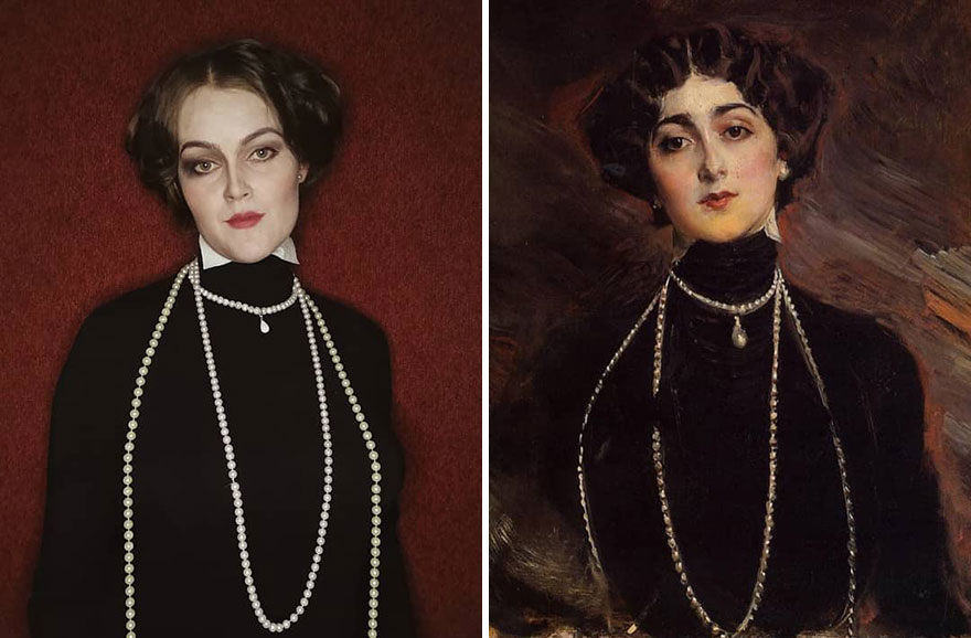 Giovanni Boldini "Portrait Of Lina Cavalieri" (1901)