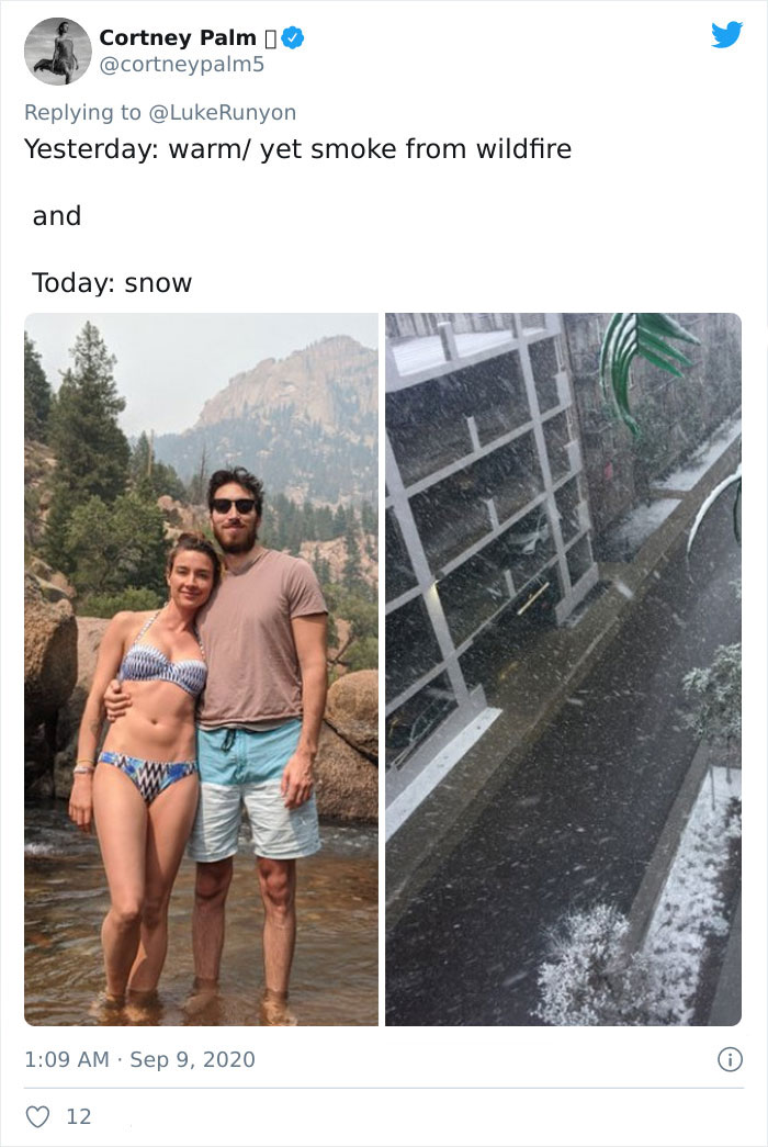 Snow Falls In Colorado Just 48 Hours After A Record Heatwave And It Proves Nothing Is Impossible In 2020 Snow Falls In Colorado Just 48 Hours After A Record Heatwave And It Proves Nothing Is Impossible In 2020