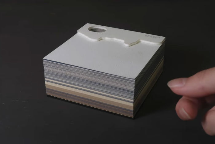 Perfect Gift For Every Harry Potter Fan: This Memo Pad Reveals Hogwarts Castle The More You Peel It Away Perfect Gift For Every Harry Potter Fan: This Memo Pad Reveals Hogwarts Castle The More You Peel It Away