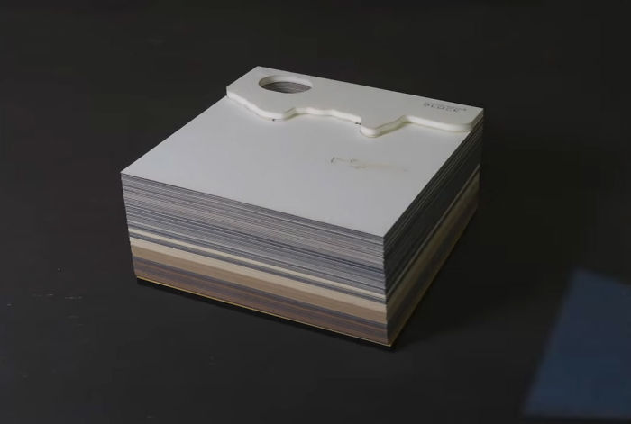 Perfect Gift For Every Harry Potter Fan: This Memo Pad Reveals Hogwarts Castle The More You Peel It Away Perfect Gift For Every Harry Potter Fan: This Memo Pad Reveals Hogwarts Castle The More You Peel It Away