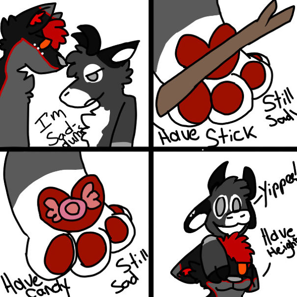 I Create 17 Drawings Of My Odd Love For A Fluffball I Create 17 Drawings Of My Odd Love For A Fluffball