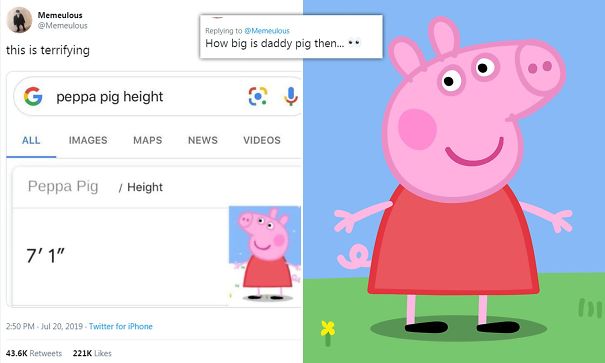 The Terrifying Heights Of Kids' Shows Characters (7 Pics)