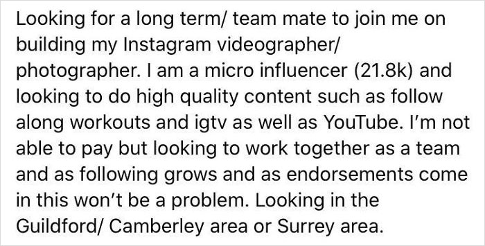 Choosing Beggar Is A “Micro Influencer” Who Will Pay You When She Gets Endorsed