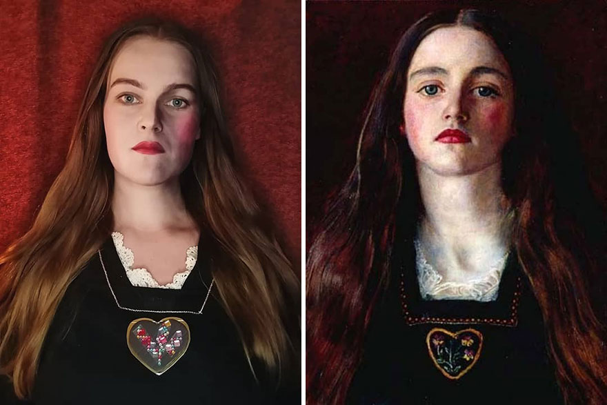 John Everett Millais "Sophie Gray" (1857)