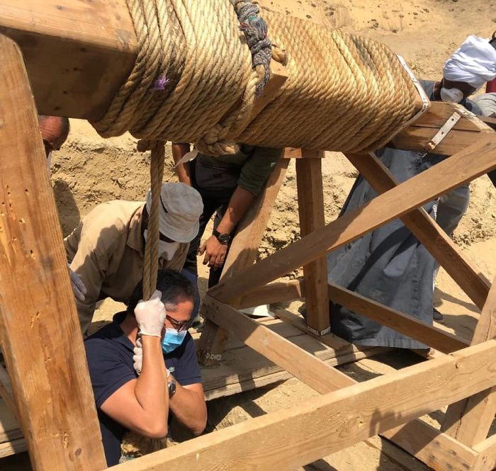 Archaeologists Unearth 13 Fully-Sealed Ancient Egyptian Coffins In Saqqara Necropolis Dating Back 2,500 Years Archaeologists Unearth 13 Fully-Sealed Ancient Egyptian Coffins In Saqqara Necropolis Dating Back 2,500 Years