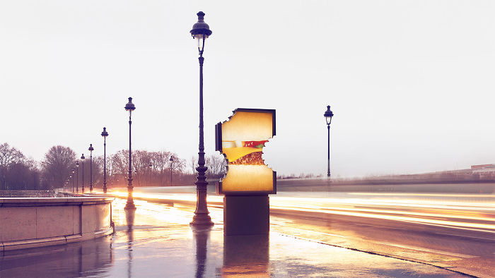 McDonald's Surprises Parisians By Launching These New Unique-Looking Street Ads McDonald's Surprises Parisians By Launching These New Unique-Looking Street Ads