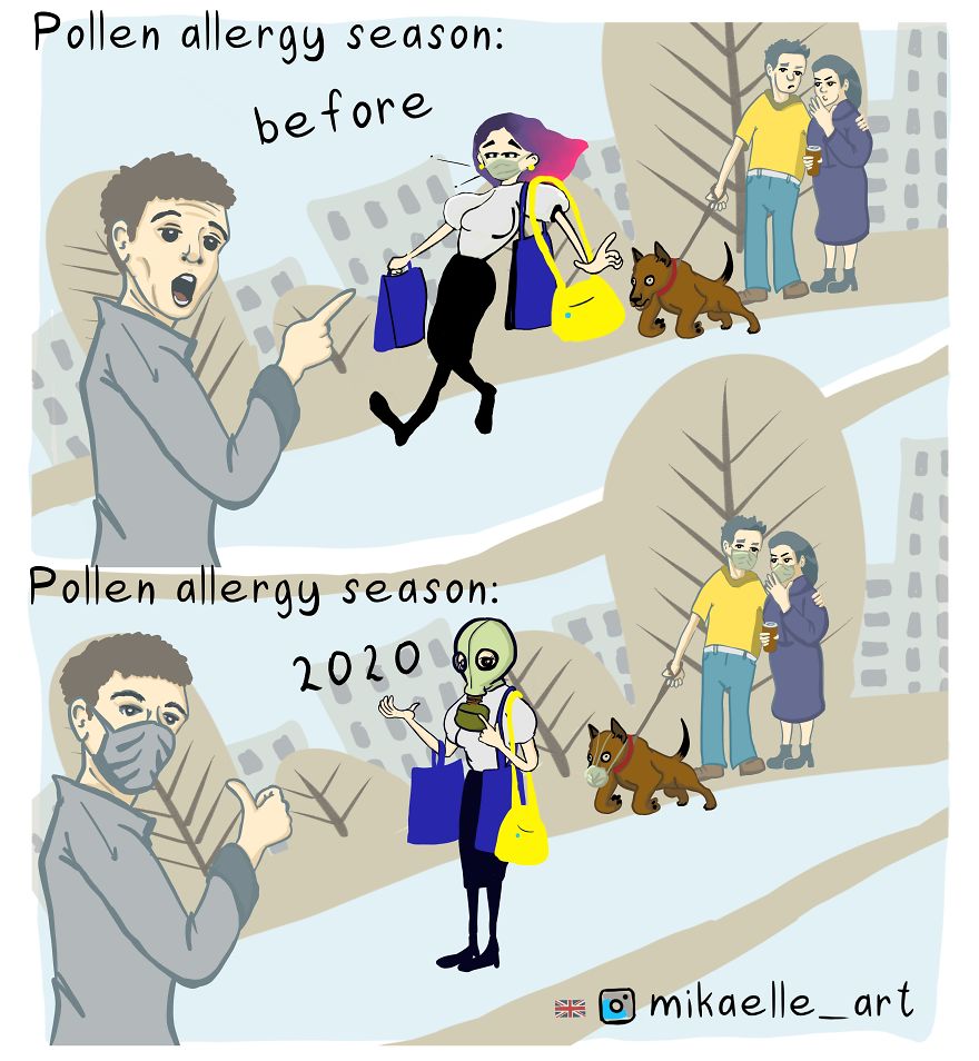 This Year People With Pollen Allergy Don’t Feel Like Freaks In Masks