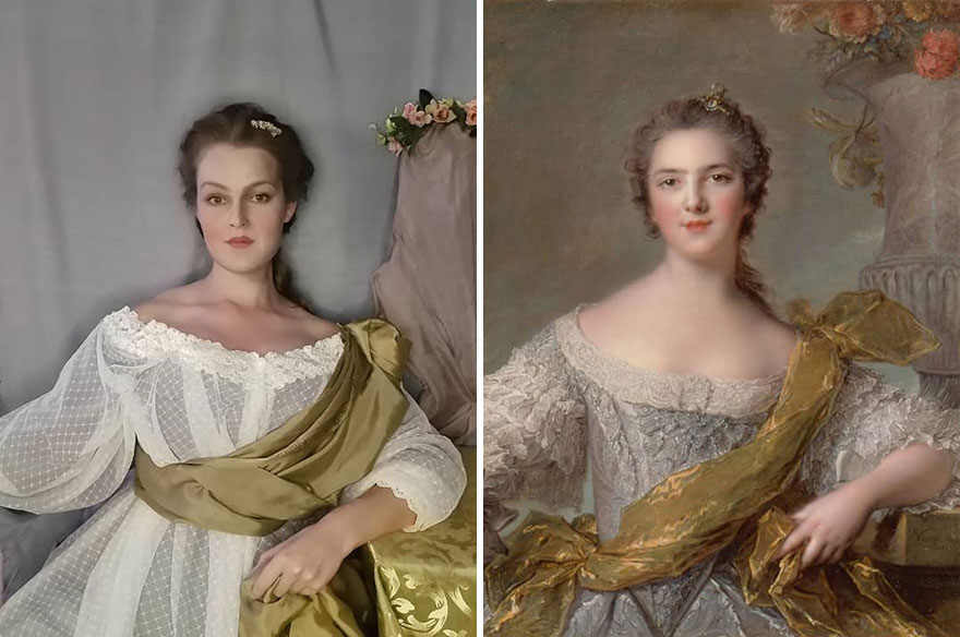 Jean-Marc Nattier "Madame Victoire De France" (1748)