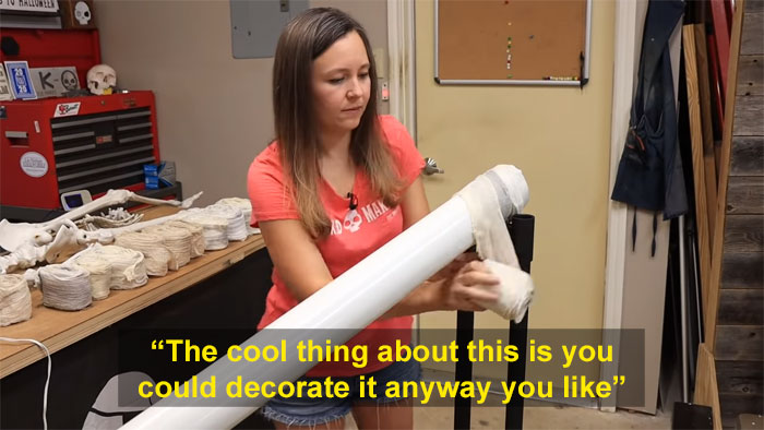 Parents Come Up With A "Candy Slide" For Safe Trick-Or-Treating This Halloween