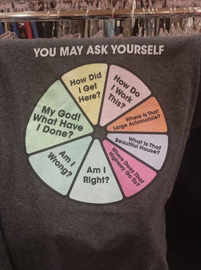 Found This At A Goodwill In Rochester, Mn. Please Tell Me I'm Not The Only One That Gets It! If It Were A Size Bigger Would Have Gotten It