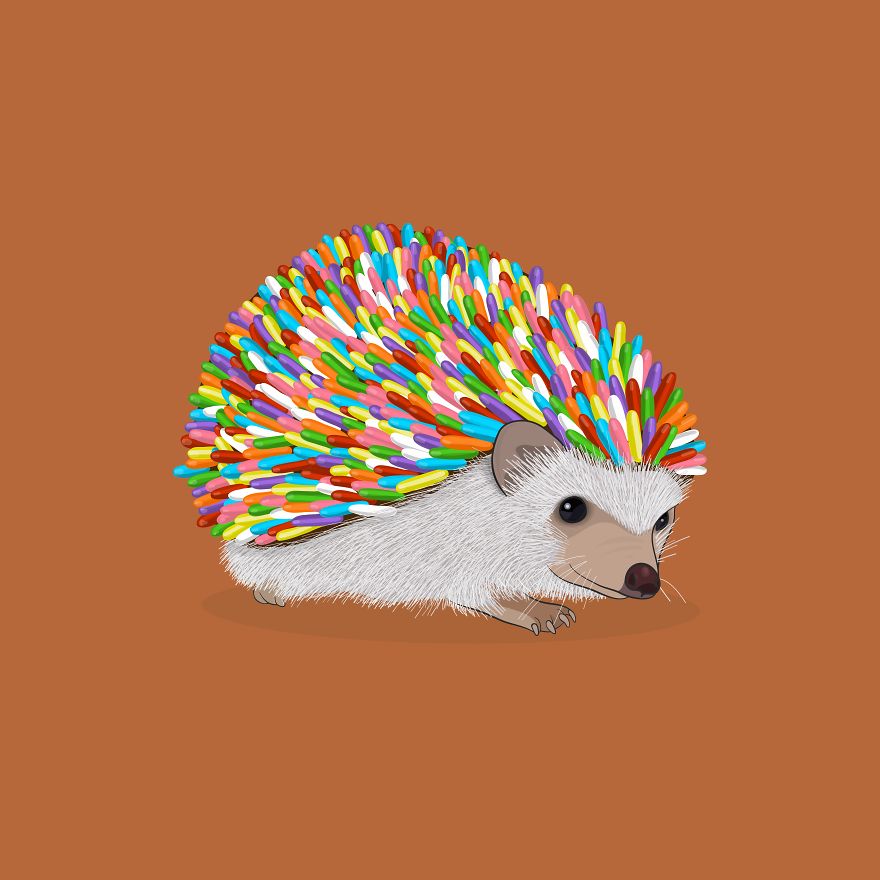 Artist With A Sweet Tooth Makes Punny Junk Food Illustrations Artist With A Sweet Tooth Makes Punny Junk Food Illustrations