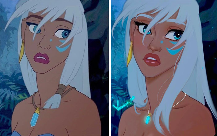Artist Reimagines Disney Characters As Modern Day Women And Men, People Love It Artist Reimagines Disney Characters As Modern Day Women And Men, People Love It
