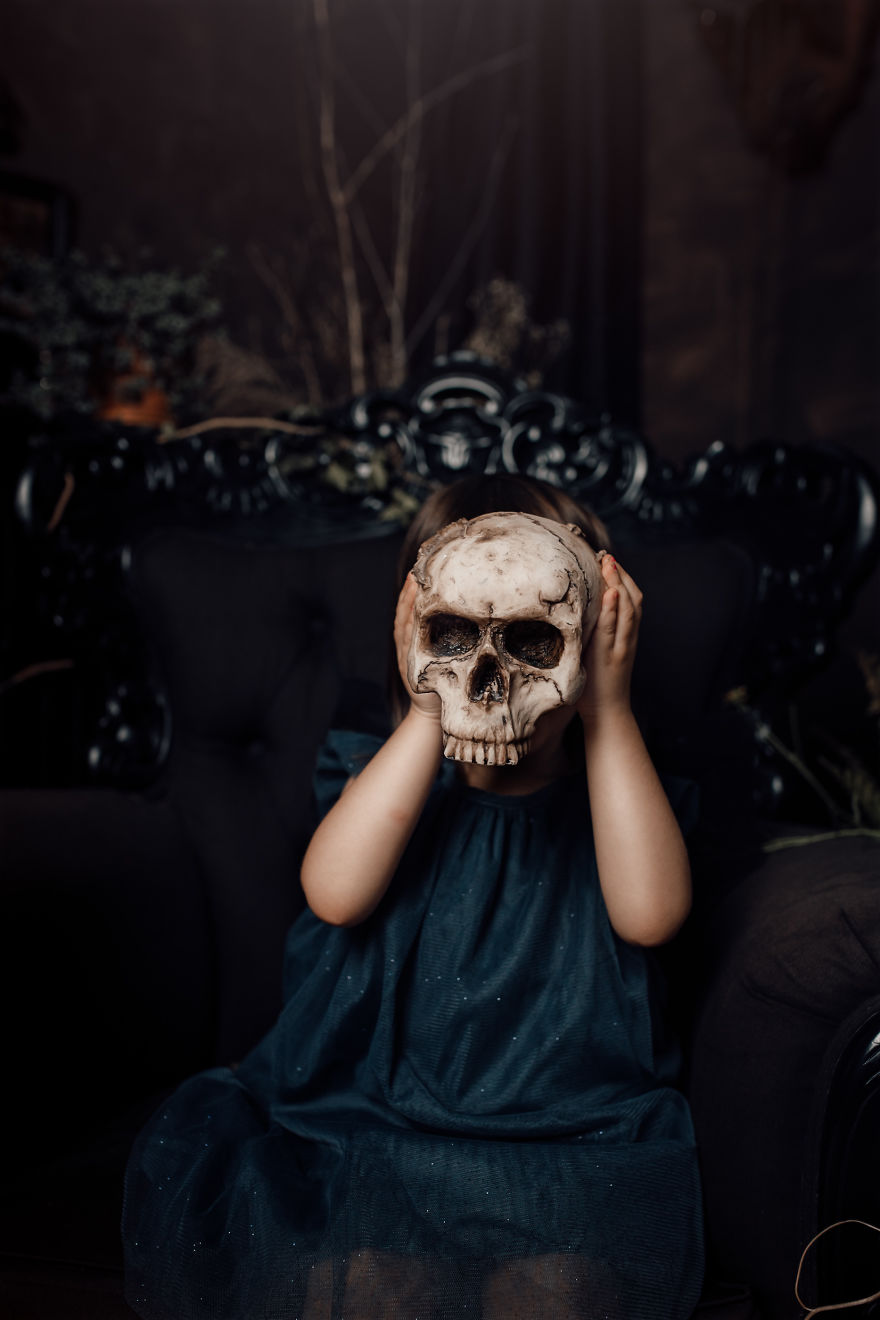 Halloween Style Photoshoot For My Kid