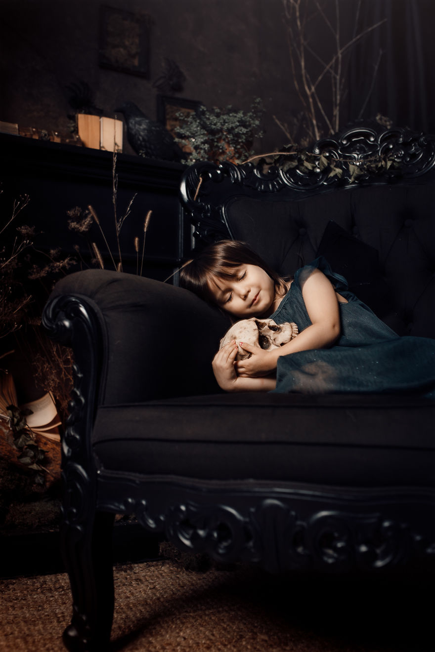 Halloween Style Photoshoot For My Kid