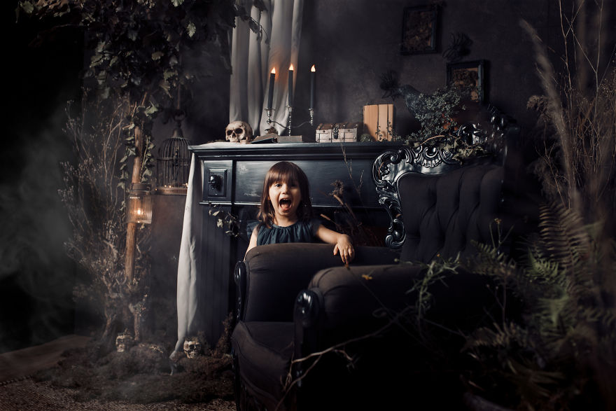 Halloween Style Photoshoot For My Kid