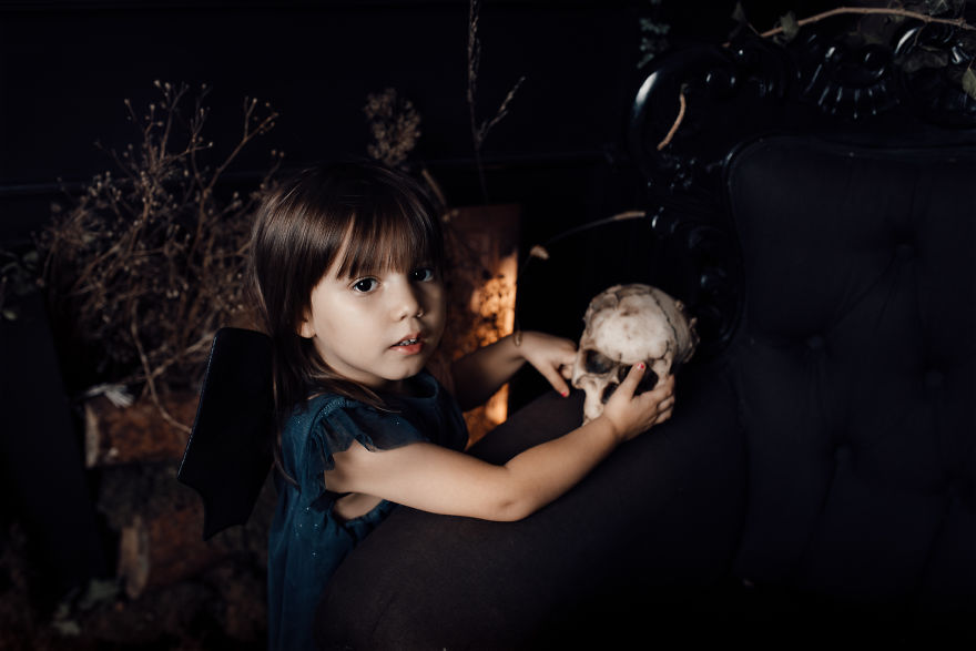 Halloween Style Photoshoot For My Kid