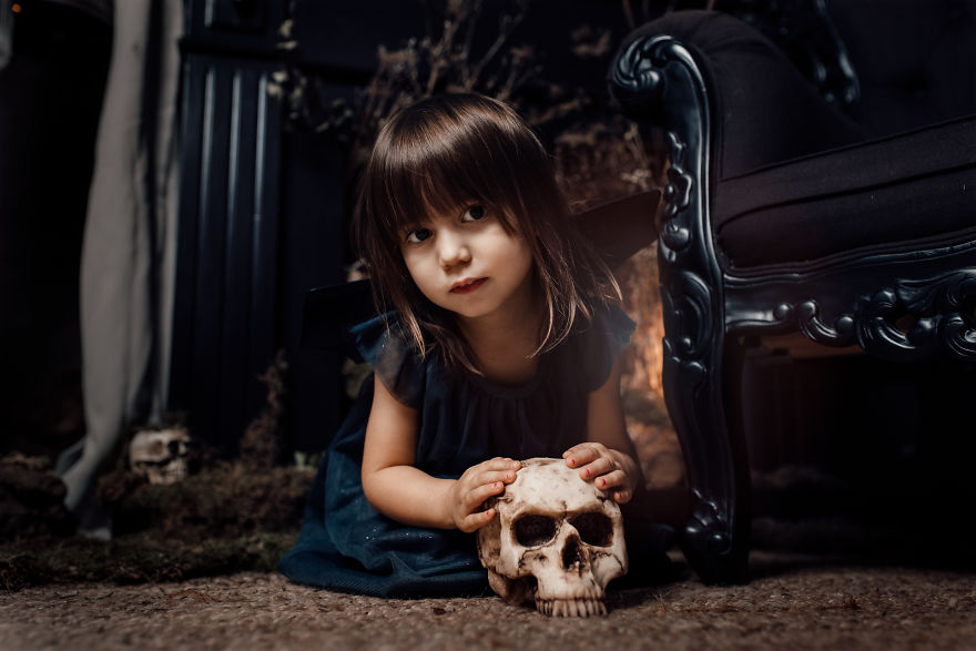 Halloween Style Photoshoot For My Kid
