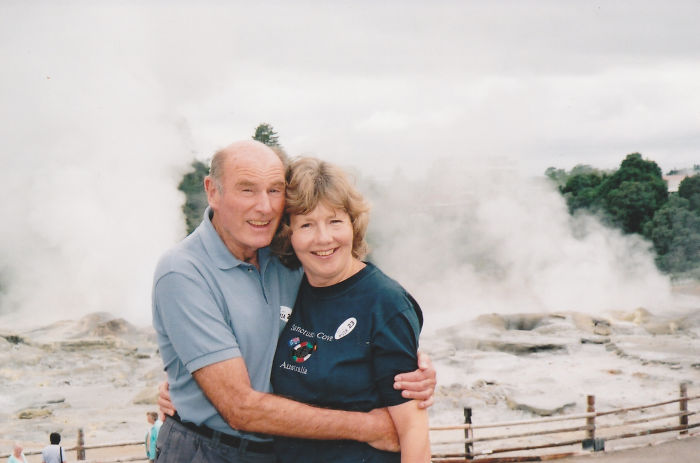 75 Y.O. Man Puts Poster In Window Asking For Friends After Wife Dies