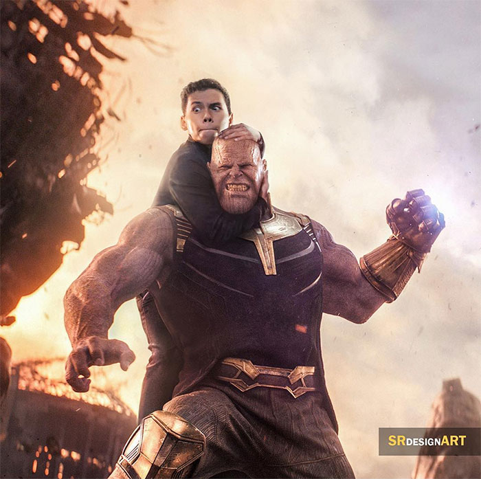 This Guy Can Be Friends With Any Celebrity With The Help Of Photoshop