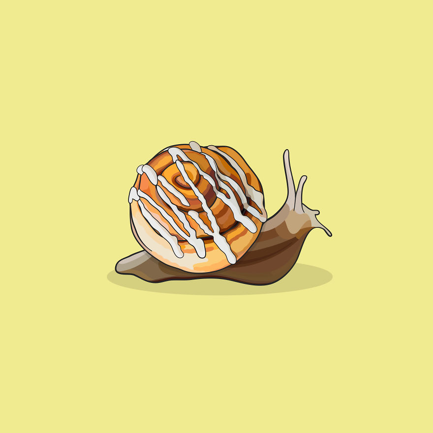 Artist With A Sweet Tooth Makes Punny Junk Food Illustrations