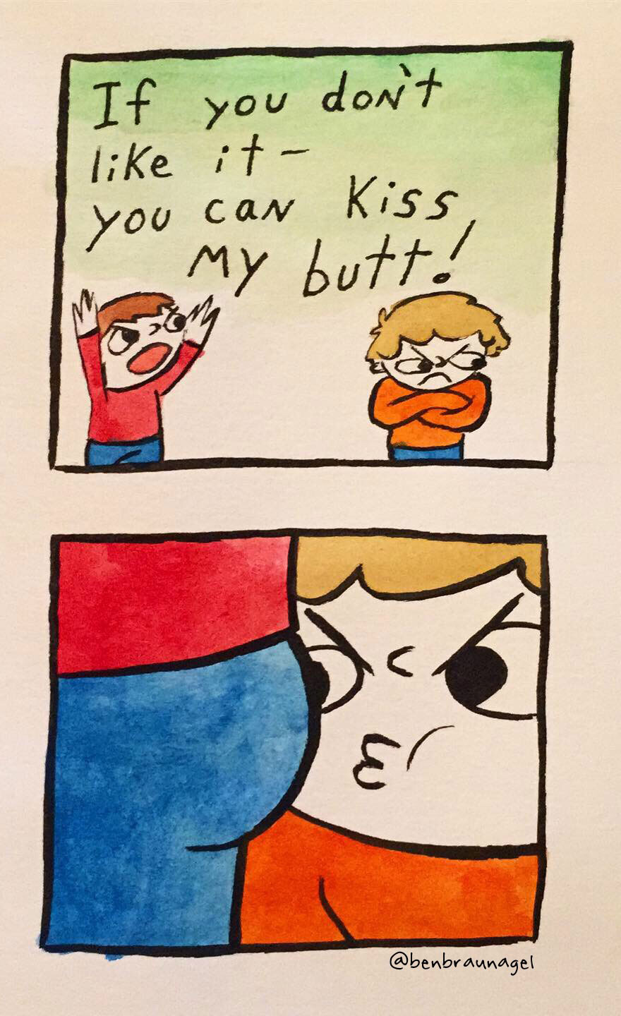 I Make Silly Watercolor Comics (Very Cool) (17 Pics)