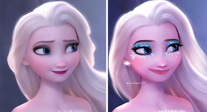 Artist Reimagines Disney Characters As Modern Day Women And Men, People Love It Artist Reimagines Disney Characters As Modern Day Women And Men, People Love It