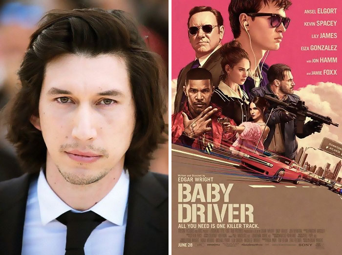 Despite His Name, Actor Adam Driver Was Not Consider For A Role In Baby Driver (2017). This Is Because He Was 33 When The Film Came Out, Meaning He Was An Adult Driver