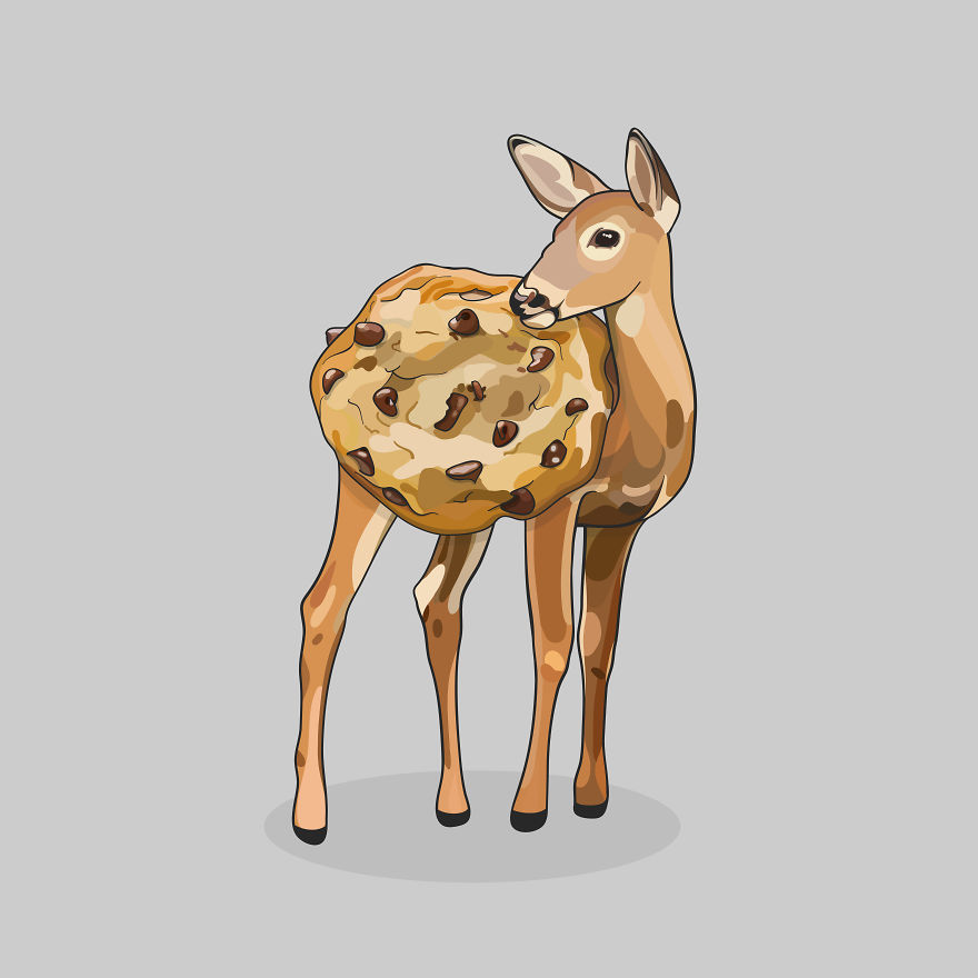 Artist With A Sweet Tooth Makes Punny Junk Food Illustrations Artist With A Sweet Tooth Makes Punny Junk Food Illustrations