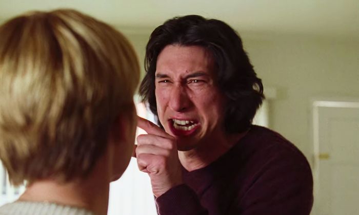 In Marriage Story (2019) Adam Driver Immediately Begins Crying After He Tells Scarlett Johansson That He Wishes She Was Dead. This Is Because He Realized That He Spoiled Avengers Endgame
