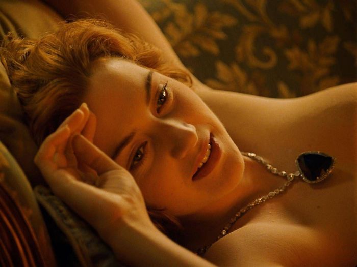 In James Cameron’s Titanic (1997), Rather Than Ending The Movie With The Ship Sinking And Everyone Freezing To Death, The Film Ends Romantically, With Jack Painting Rose Naked. This Is A Reference To The Fact That My Mom Made Me Shut The Movie Off After Kate Winslet Shows Her Boobies On Screen