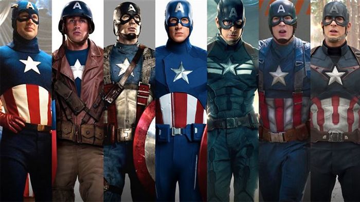 Throughout The Marvel Cinematic Universe, Captain America Wears A Red, White And Blue Suit. This Shows That The Designers Of The Suits Are Idiots, As These Are The Colours Of The British Flag