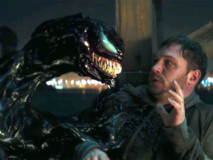 In The Movie Venom(2018). Every Time Venom Appears It’s Cgi. This Is Because The Symbiote Was Fired After Finding Homophobic Tweets From 2009 On His Page.
